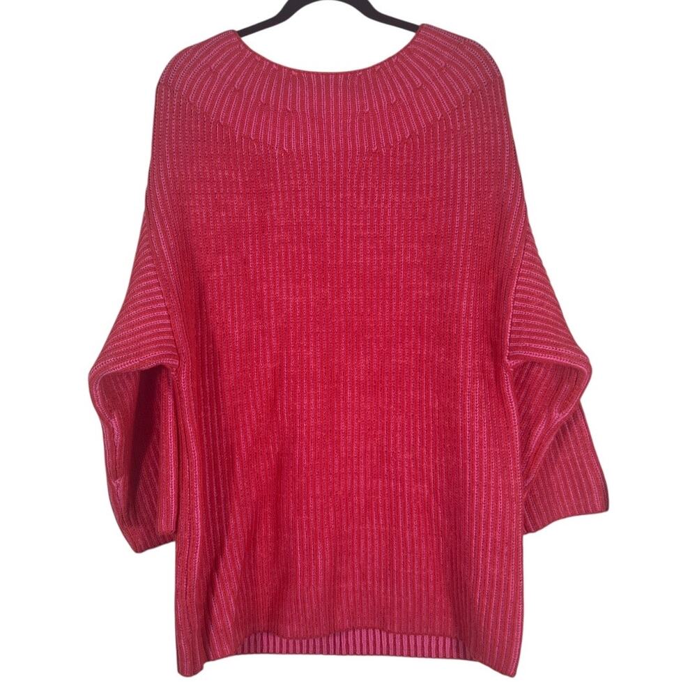 Free People Charlotte Tunic Oversized Sweater Blossom Glow Combo Size XS - Picture 3 of 9